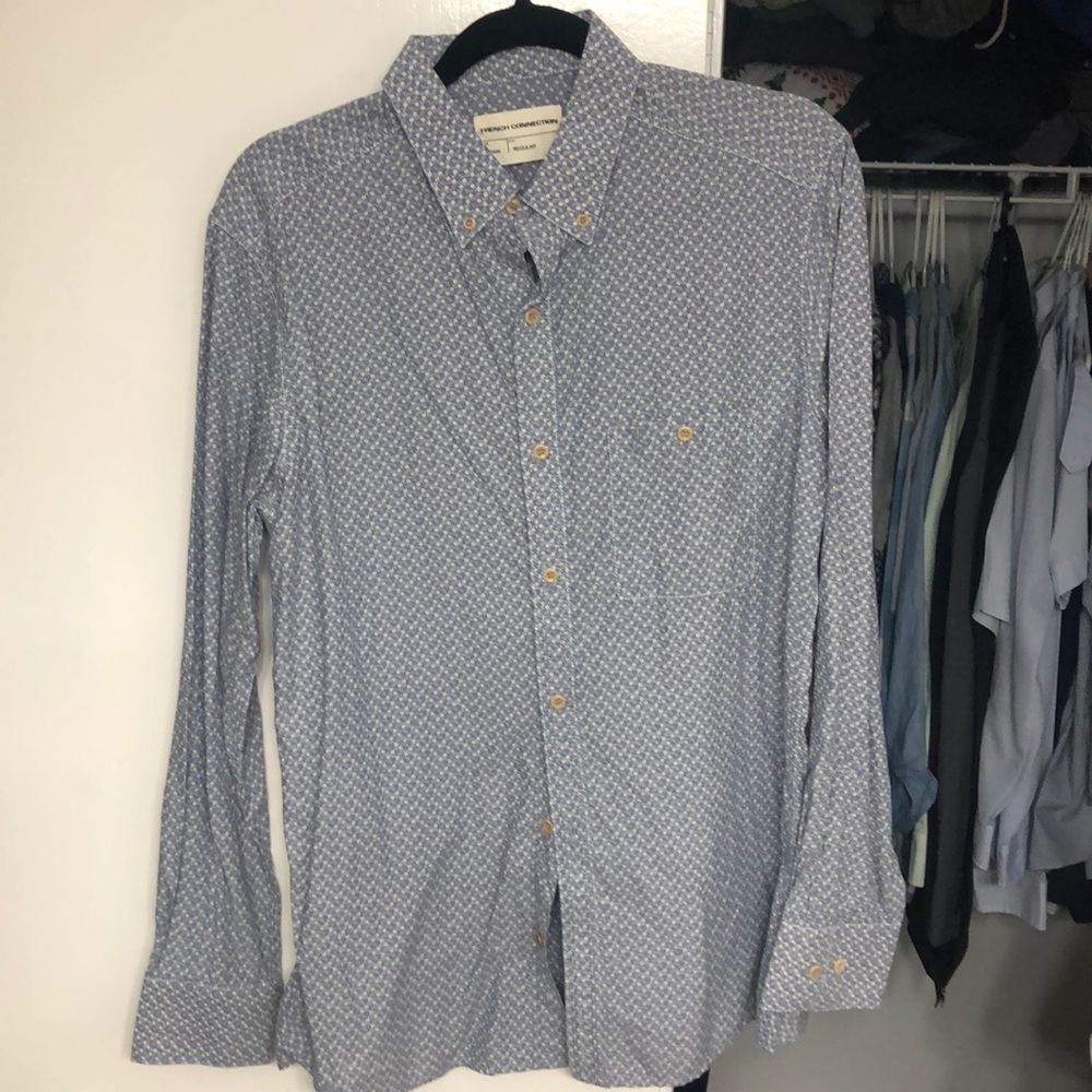 French Connection button  down